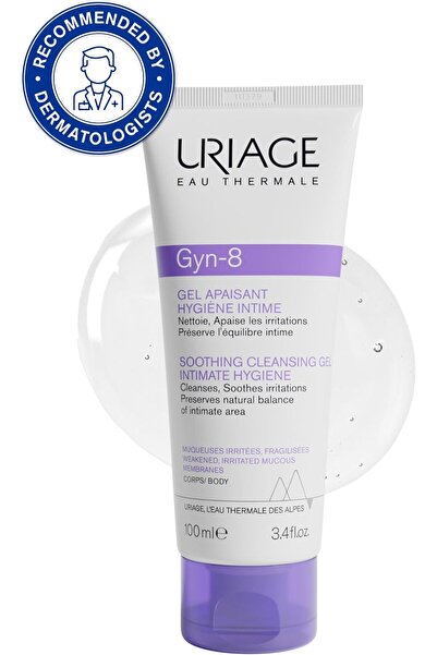 Uriage جل تنظيف المناطق الحساسة المهدئ جين-8 100 مل