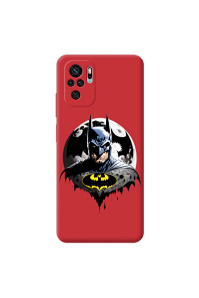 Other Xiaomi Redmi Note 10S Batman 3 Red Colored Silicone TPU Θήκη