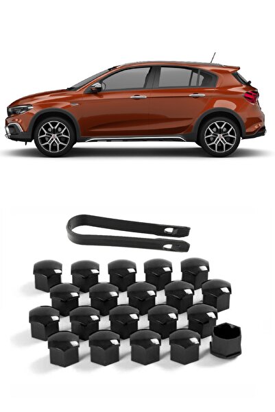 cme parts Fiat Egea Hb Ve Cross 2015-2026 Uyumlu (Piyano) Parlak Siyah Bijon ...