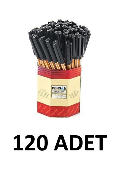 Pensan 120 Pieces of Officepen 1 mm Ballpoint Pens