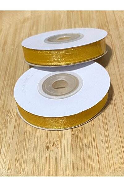 Lorin hobi 1 cm Organza Tulle Ribbon Decoration Ribbon 25 Meters