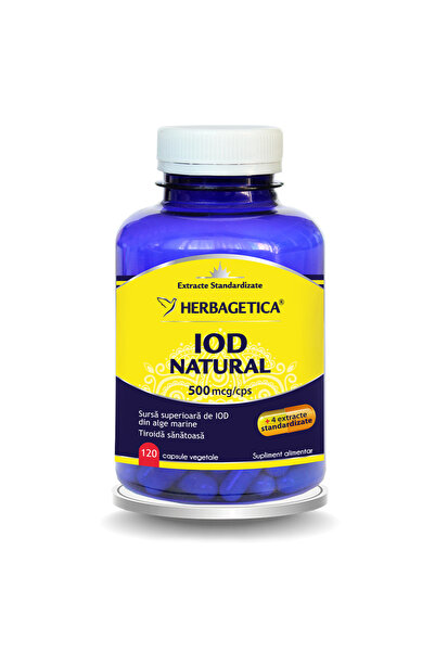 herbagetica Iod 500mcg 120cps