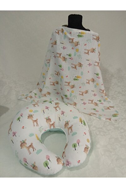 Empressco Comfortable Breastfeeding Pillow and Bib Set, Provides Comfort