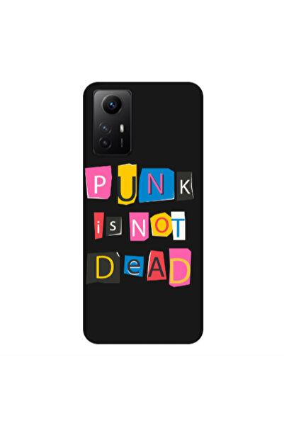 Other Xiaomi Redmi Note 12s Punk is not Dead Black Colored Silicone TPU Θήκη