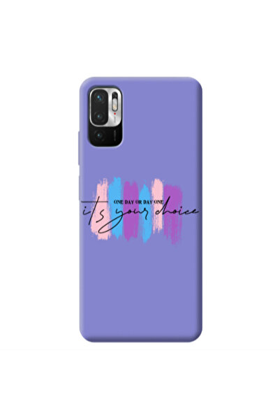 Other Xiaomi Redmi Note 10 Pro 5G One Day Or Day One Purple Colored Silicone ...