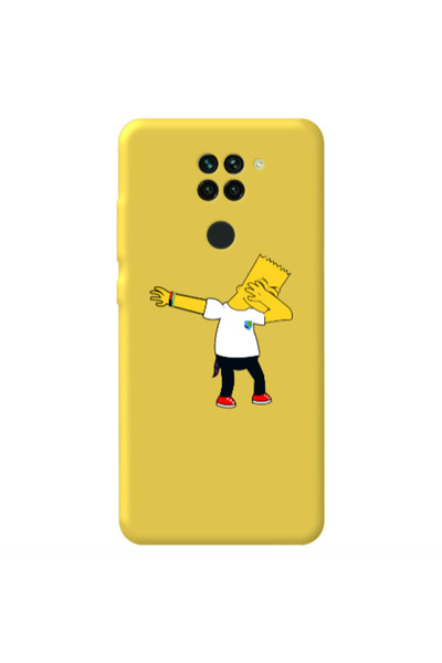 Other Xiaomi Redmi Note 9 Simpsons2 Yellow Colored Silicone TPU Θήκη