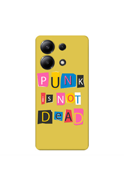 Other Xiaomi Redmi Note 13 4G Punk is not Dead Yellow Colored Silicone TPU Θήκη