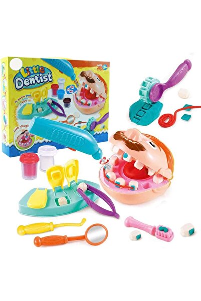 Arabest Play Dough Dentist Set,Doctor Drill and Fill Playset,13 Accessories,5...