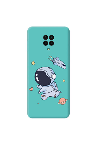 Other Xiaomi Redmi Note 9 Pro Aduket Turquoise Colored Silicone TPU Θήκη