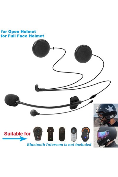 OEM FreedConn Helmet Intercom Μικρόφωνο και ακουστικά 5PIN TCOM SC T-COM VB T...