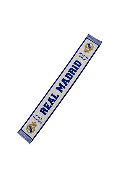 Real Madrid Fular oficial Real Madrid, albastru, 140x20 cm.