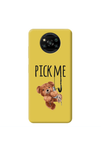 Other Xiaomi Poco X3 /X3 Pro Pick me Yellow Colored Silicone TPU Θήκη