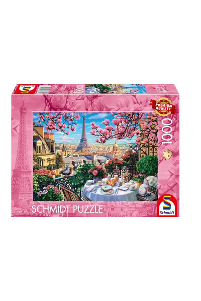 Schmidt Puzzle 1000 piese - Micul dejun în Paris,