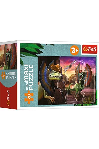 Trefl Mini puzzle din 20 de piese maxi - Dinozauri asortiment