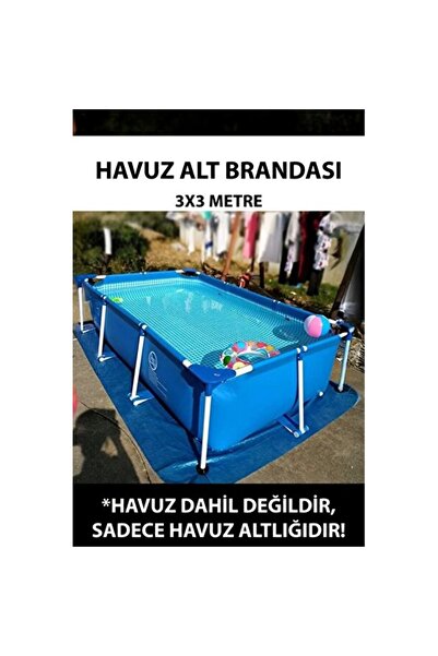 Empressco Yüksek Koruma Havuz Alt Brandası 300x300 cm, Güçlü ve Dayanıklı