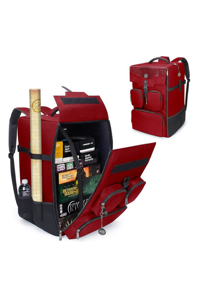 Enhance Rucsac Collector's Edition rosu 48x34x21cm pentru jocuri de societate