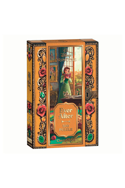 CLEMENTONI Puzzle 500 piese - Disney - Frumoasa și Bestia - Belle (35157)