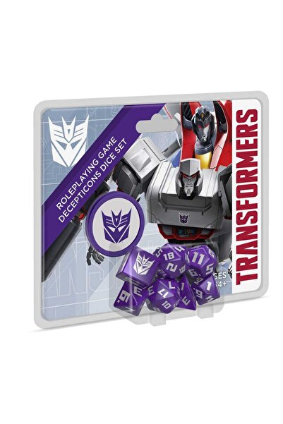 Renegade Set 8 Carti RPG Transformers - Decepticon, Multicolor