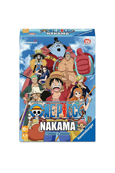 RAVENSBURGER Joc de societate One Piece Nakama, RAVENSBURGER, 1-5 jucatori, 3...