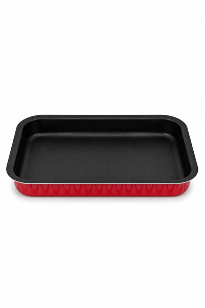 Urbanza 27CM Non Stick Rectangular Baking Tray, Deep Oven Roasting Pan for Ba...