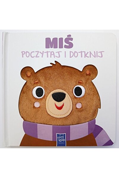 OEM Yoyo Books Poartă și atinge Ursuletul, o carte tactilă cartonată.