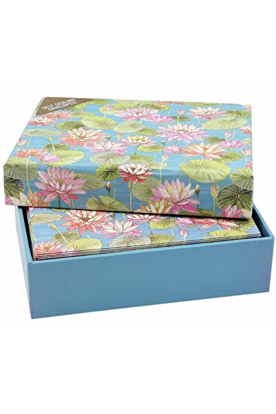 OEM Peter Pauper Press Karnety mini Lilie Wodne set de 14 felicitări cu plicuri