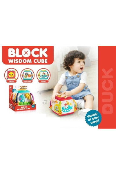 OEM Cub interactiv educativ Cub de Înțelepciune Merkpol 18m+