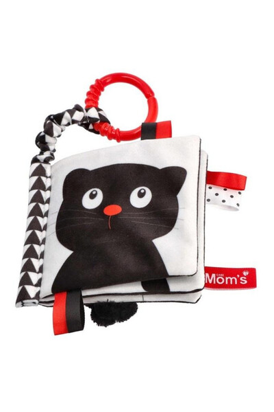 OEM Carticica senzorială "Cine e?" Ce e?" De la Moms Care pentru bebeluși 0+