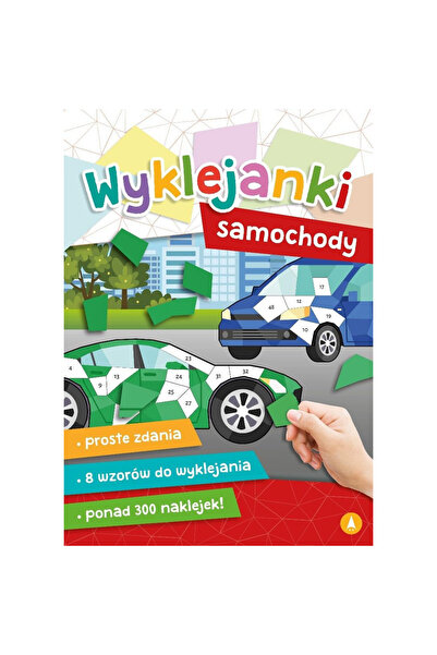 OEM Skrzat Wyklejanki Masini caiet cu autocolante 16 pagini