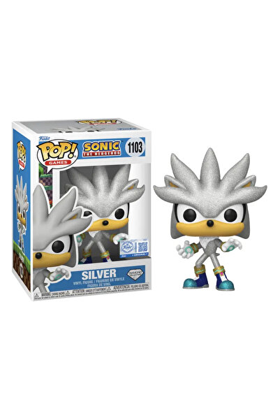 OEM Figurina Funko POP! Sonic the Hedgehog - Silver, 9 cm, multicolor