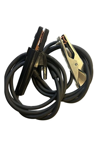 OEM Cabluri fi 25mm sudura, 2m cleste electrod, 2.6m masa, conectori 9mm (ros...