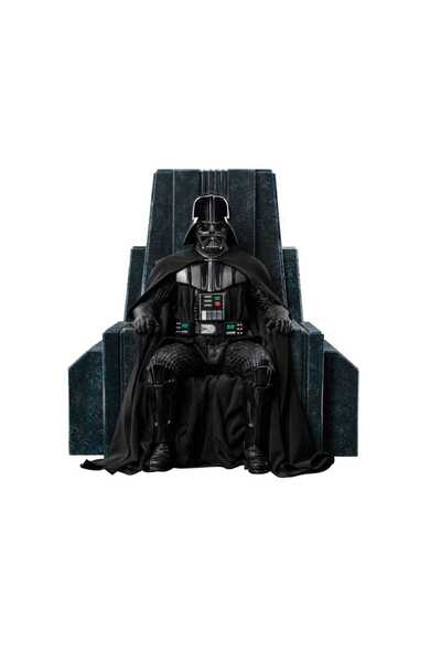 OEM Figurină Statuetă 1/10 Darth Vader pe Tron 18 cm - Star Wars, ma