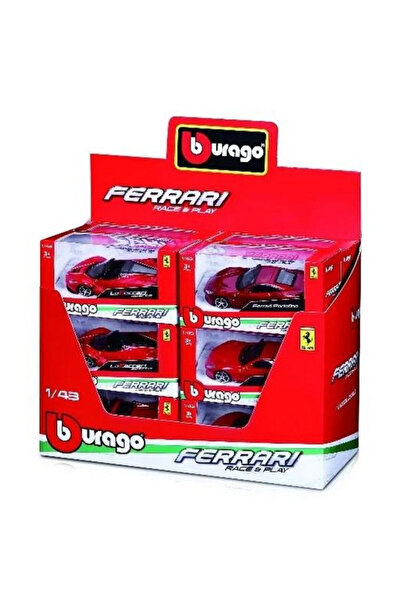 BBURAGO Model Ferrari 1:43 - Sortiment de Miniaturi Mașini de Curse