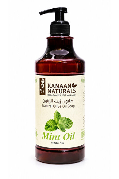 AL SHERESH FOOD Natural olive oil soap mint oil soap mint size 700ml