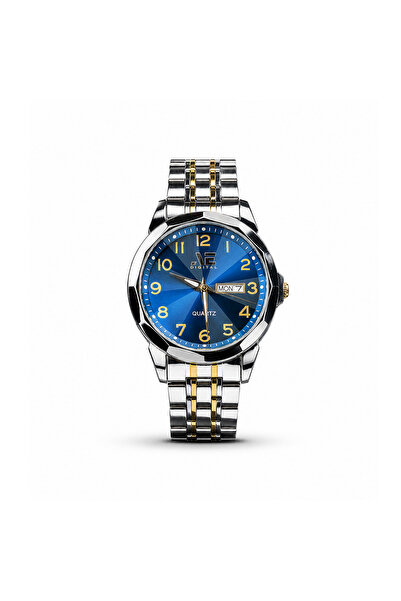 AEDIGITAL Luxury Quartz Analog Watch for Men with Day & Date Display, Stainle...