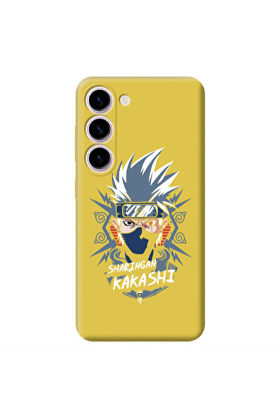Other Samsung S23 Plus Anime Mangoo Yellow Colored Silicone TPU Θήκη
