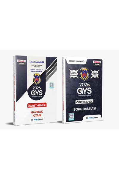 CTE ÖĞRETMEN GYS 2'Lİ SET