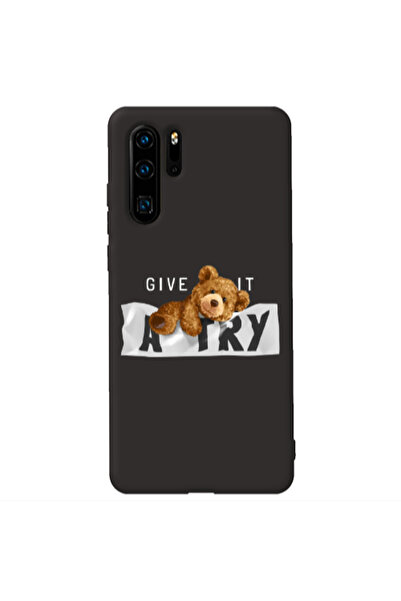 Other Huawei P30 Pro Give me Black Colored Silicone TPU Θήκη