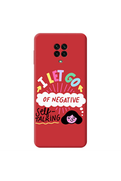 Other Xiaomi Redmi Note 9 Pro Let go Self talking Red Colored Silicone TPU Θήκη