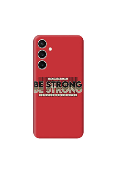 Other Samsung S24 Plus Positivemind Red Colored Silicone TPU Θήκη