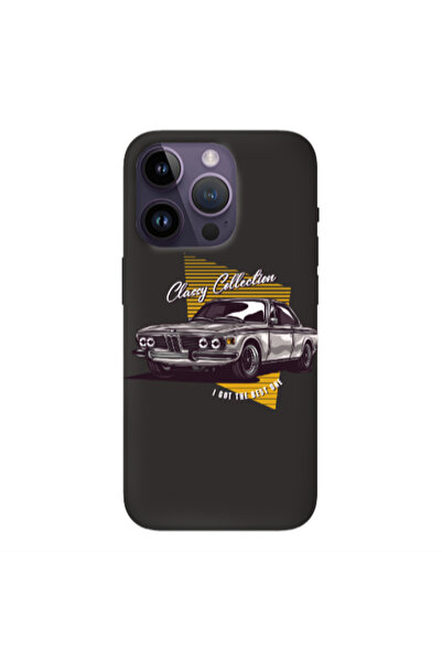Other Apple iPhone 14 Pro Classy Collection Black Colored Silicone TPU Θήκη