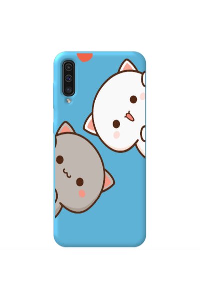Other Samsung A70 We are here Blue Colored Silicone TPU Θήκη