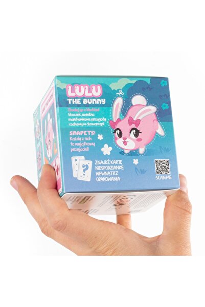Kidea Set de constructie KIDEA, figurina Lulu, 100 piese, 9x9x9cm, roz