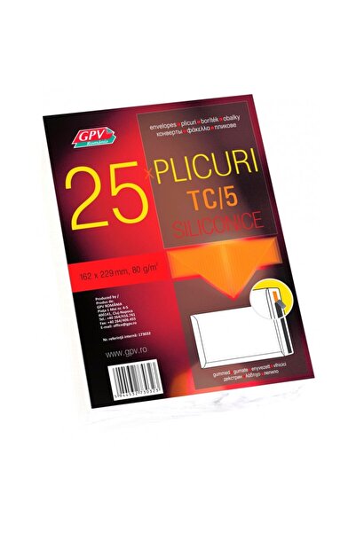 MC Micostore Plic standard C5T GPV 143032, alb, 80g/mp, 162x229mm, siliconic,...