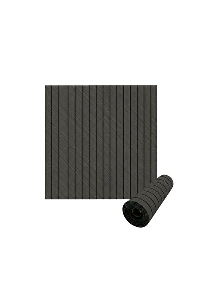 NEXTLY Rolă de tapet autoadeziv 3D cu aspect de lemn, Gri grafit, 60x300 cm