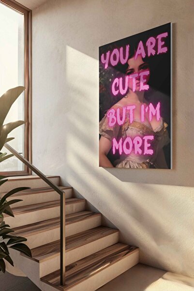 INNOVI You are cute but I'm more Canvas
