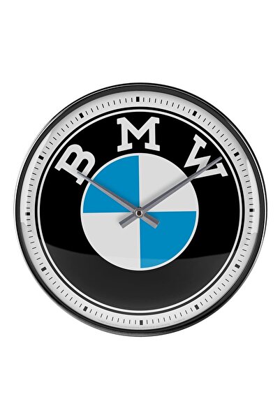 Nostalgic Art Nostalgic-Art Retro Wall Clock Bmw Logo – Car Accessories Gift ...