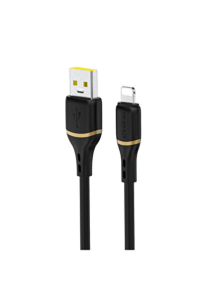 DUDAO Cablu L25L USB-A la Lightning 30W 1m Negru