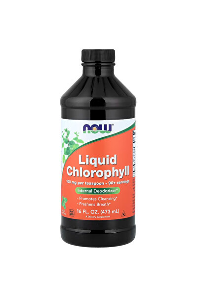 Now Foods Herbal, Liquid Chlorophyll, Super Concentrated, Internal Deodorizer...