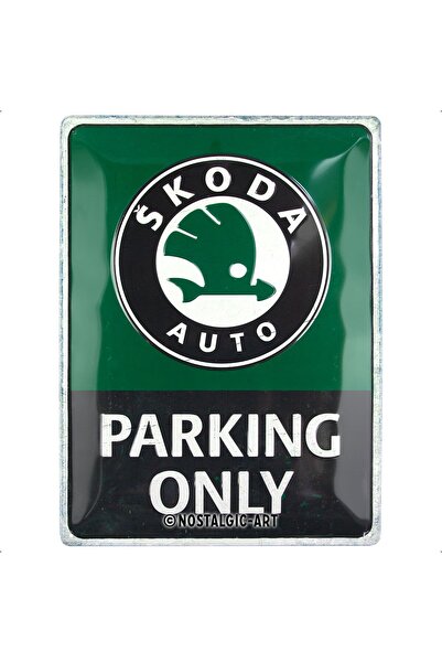 Nostalgic Art Foaie decorativă retro Nostalgic-Art, 30 x 40 cm, Skoda – Doar ...